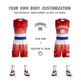 Custom Double Side Basketball Jersey Sets Hip Hop Trainning Shirts Sportswear