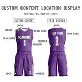 Custom Double Side Basketball Jersey Sets Sports Uniform for Men/Boys