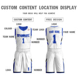 Custom Double Side Basketball Jersey Sets Sports Uniform for Men/Boys
