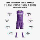 Custom Double Side Basketball Jersey Sets Sports Uniform for Men/Boys