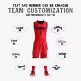 Custom Double Side Basketball Jersey Sets Sports Uniform for Men/Boys