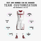 Custom Double Side Basketball Jersey Sets Sports Uniform for Men/Boys