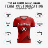 Custom Soccer Jersey Tops Breathable Sport Game Shirt