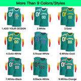 Custom Classic Basketball Jersey Tops Personalzied Shirt for Men/Women/Youth