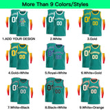Custom Classic Basketball Jersey Tops Personalzied Shirt for Men/Women/Youth