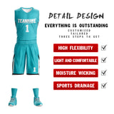 Custom Double Side Basketball Jersey Sets Sports Uniform for Men/Boys