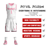 Custom Double Side Basketball Jersey Sets Sports Uniform for Men/Boys