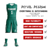 Custom Double Side Basketball Jersey Sets Sports Uniform for Men/Boys