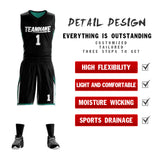 Custom Double Side Basketball Jersey Sets Sports Uniform for Men/Boys