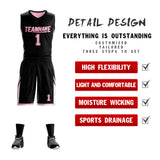 Custom Double Side Basketball Jersey Sets Sports Uniform for Men/Boys