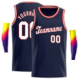 Custom Classic Basketball Jersey Tops Breathable Basketball Personalized Shirt