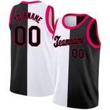 Custom Split Fashion Basketball Jersey Tops Unique Basketball Jerseys