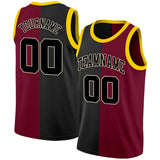 Custom Split Fashion Basketball Jersey Tops Unique Basketball Jerseys