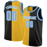 Custom Split Fashion Basketball Jersey Tops Unique Sport Shirt