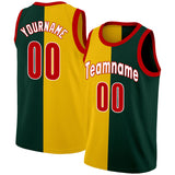 Custom Split Fashion Basketball Jersey Tops Unique Basketball Jerseys