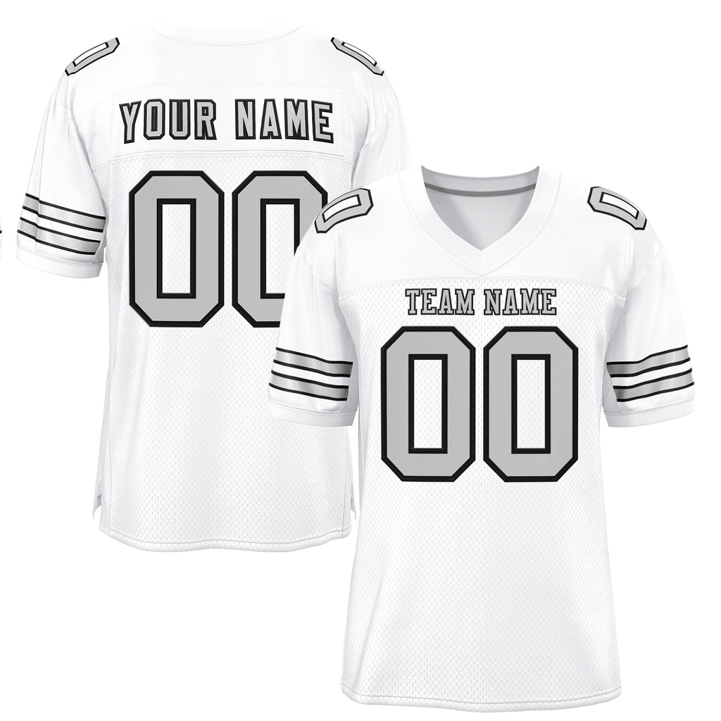 Custom Classic Style Football Jersey Short Sleeves Sport Tee Shirts