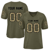 Custom Camo Football Jersey Army Streetwear