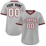 Custom Pullover Baseball Jersey Classic Style Sport Shirt For Men/Youth