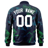 Custom Full-Zip Smooth College Jackets Personalized Stitched Name Number Unisex