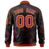 Custom Full-Zip Smooth College Jackets Personalized Stitched Name Number Unisex