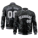 Custom Full-Zip Smooth Baseball Jackets Personalized Stitched Letters Logo for Men