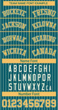 Custom Full-Snap Stripe Fashion Letterman Bomber Jacket Stitched Text Logo Big Size