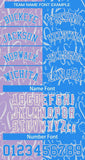 Custom Full-Snap Split Fashion Graffiti Style Baseball Jacket Stitched Text Logo