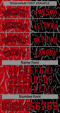 Custom Full-Snap Split Fashion Graffiti Style Letterman Jackets Stitched Text Logo