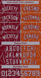 Custom Full-Snap Split Fashion Graffiti Style Letterman Jackets Stitched Text Logo
