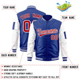 Custom Full-Zip Raglan Sleeves College Jacket Lightweight Stitched Letters Logo Size S-6XL