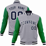 Custom Raglan Sleeves Jacket Varsity Blend Letterman Jackets Stitch