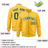 Custom Full-Zip Pure College Jacket Stitched Name Number Big Size