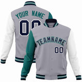 Custom Raglan Sleeves Jacket Varsity Blend Letterman Jackets Stitch Baseball Coat