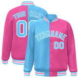 Custom Split Fashion Jacket Personalized Baseball Stitched Coat