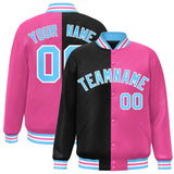 Custom Split Fashion Jacket Personalized Baseball Stitched Coat