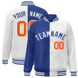 Custom Split Fashion Jacket Personalized Baseball Stitched Coat