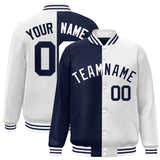 Custom Split Fashion Jacket Personalized Baseball Stitched Coat