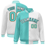 Custom Split Fashion Jacket Personalized Baseball Stitched Coat