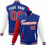 Custom Raglan Sleeves Jacket Varsity Blend Letterman Jackets For Sports