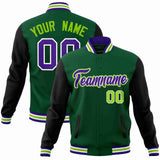 Custom Raglan Sleeves Jacket Varsity Blend Letterman Jackets For Sports