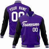 Custom Raglan Sleeves Jacket Varsity Blend Letterman Jackets For Sports