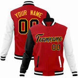 Custom Raglan Sleeves Jacket Varsity Blend Letterman Jackets For Sports