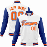 Custom Raglan Sleeves Jacket Varsity Blend Letterman Jackets For Sports