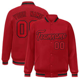 Custom Classic Style Jacket Design Mens Casual Baseball Coat