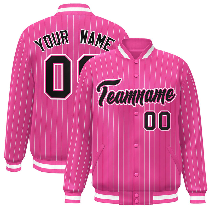 Custom Stripe Fashion Jacket Fashion Lightweight Jacket Stripes Coat
