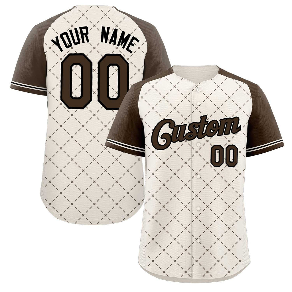Custom Rhombus Authentic Baseball Jersey