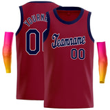 Custom Classic Basketball Jersey Tops College Basketball Shirt