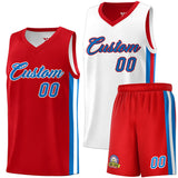 Custom Double Side Basketball Jersey Sets Hip Hop Sports Shirts
