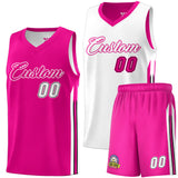 Custom Double Side Basketball Jersey Sets Hip Hop Sports Shirts