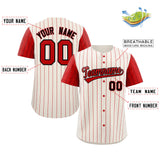 Custom Stripe Fashion Baseball Jersey Button Down Sport Shirts